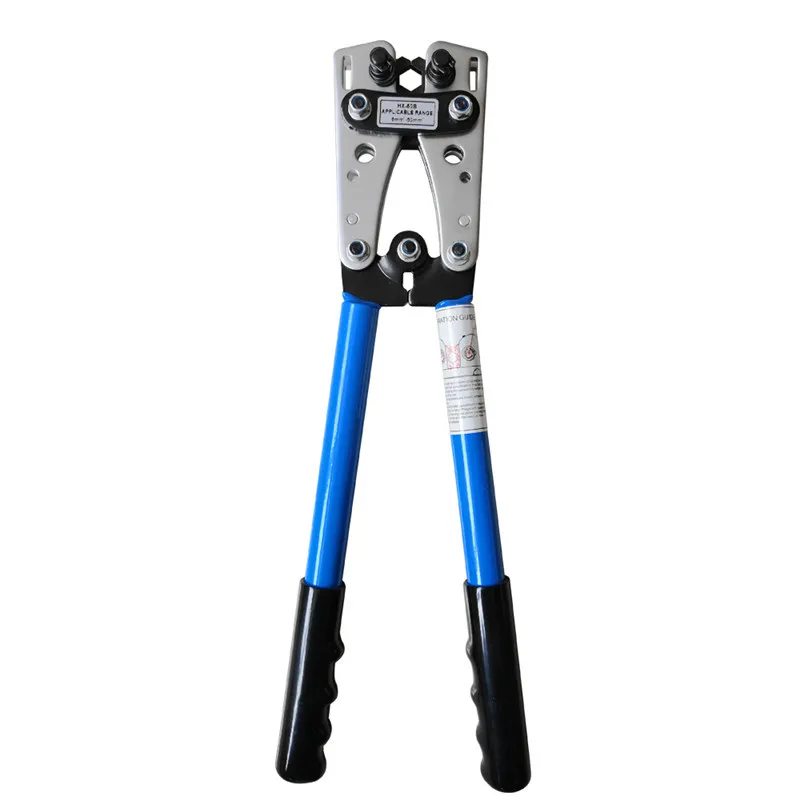 

HX-50B Wire Terminal Crimping Tool Cable Lug Crimper Hand Ratchet Terminal Ratchet Electrician Plier AWG21-10 cable wire crimper
