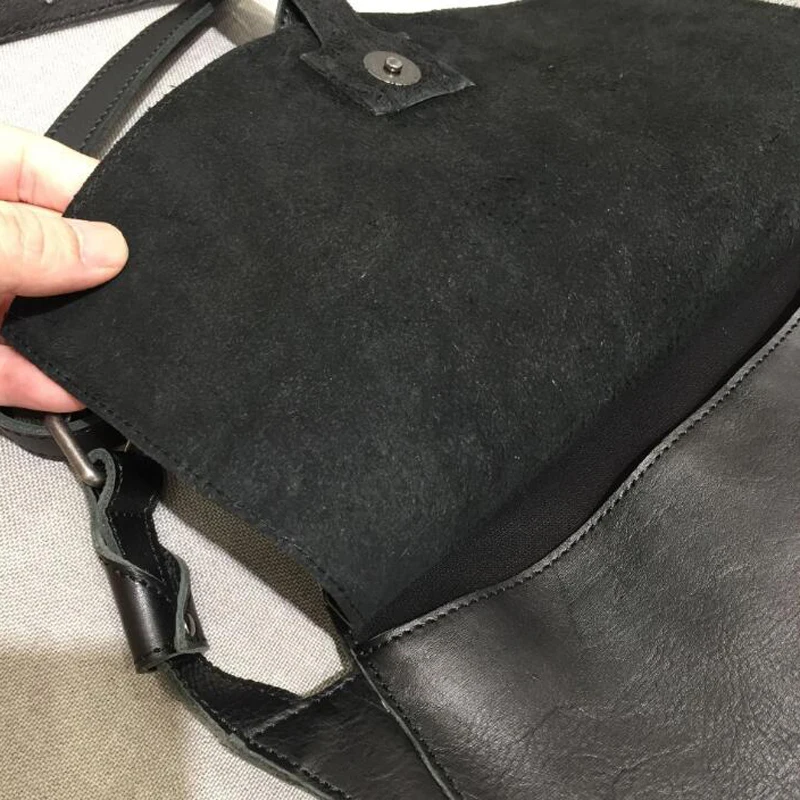 100% Высококачественные сумки на плечо из воловьей кожи многофункциональные