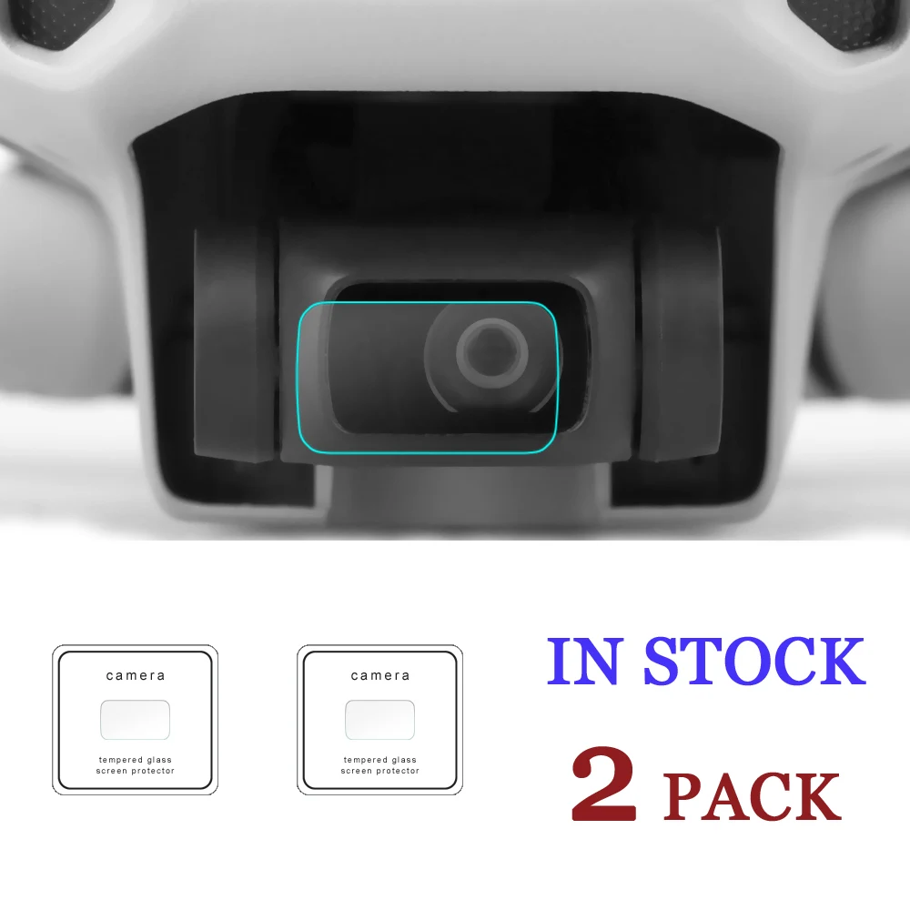 2 упаковки закаленное стекло пленка для объектива Mavic Mini 9 H твердость защита