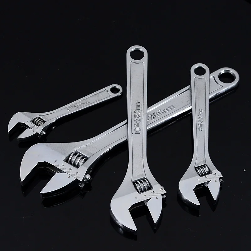 Регулируемый гаечный ключ DELIXI из высокоуглеродистой стали Европейский