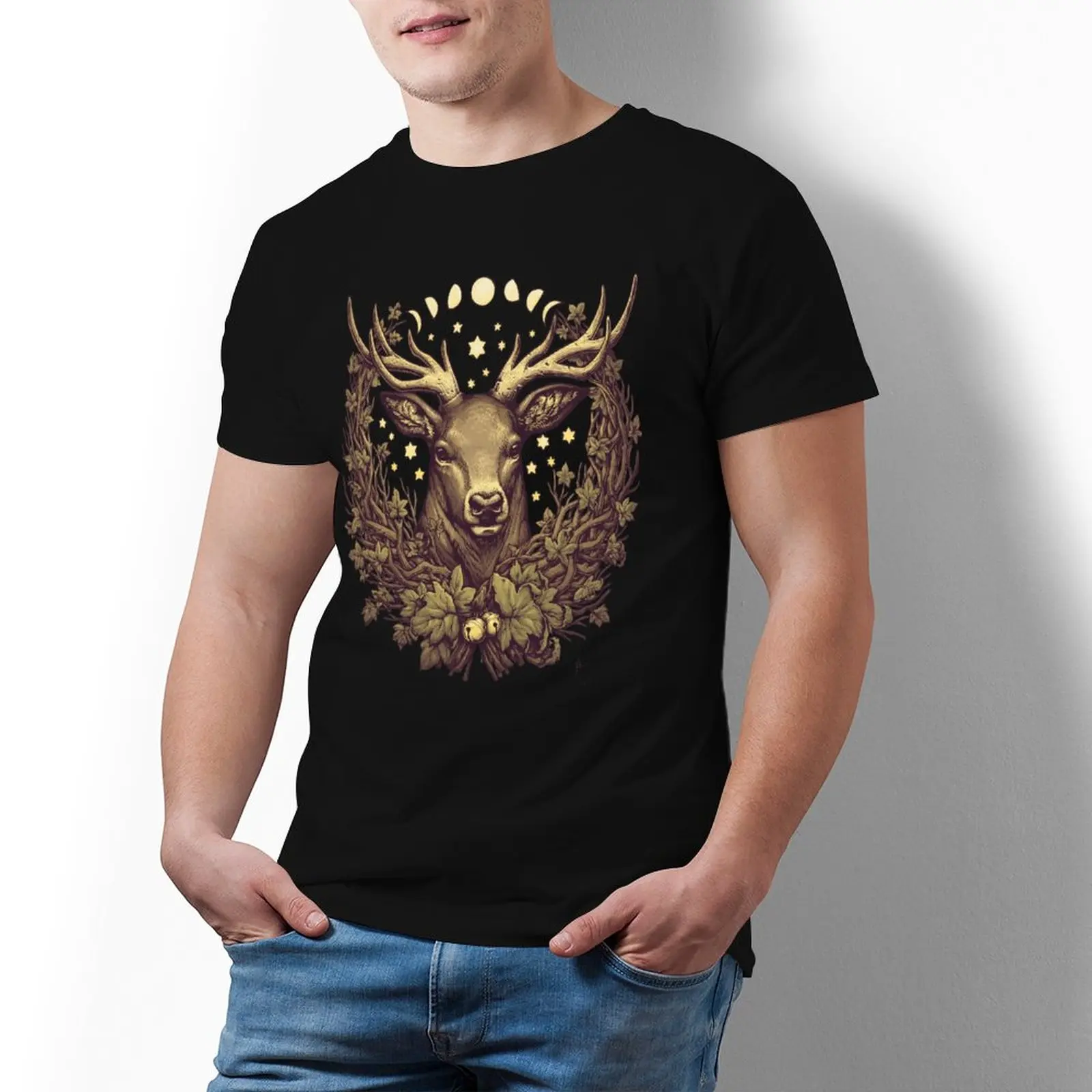 

Star T Shirt Fun Cotton Streetwear T-Shirt Short-Sleeve Graphic Tee Shirt 3xl Mens