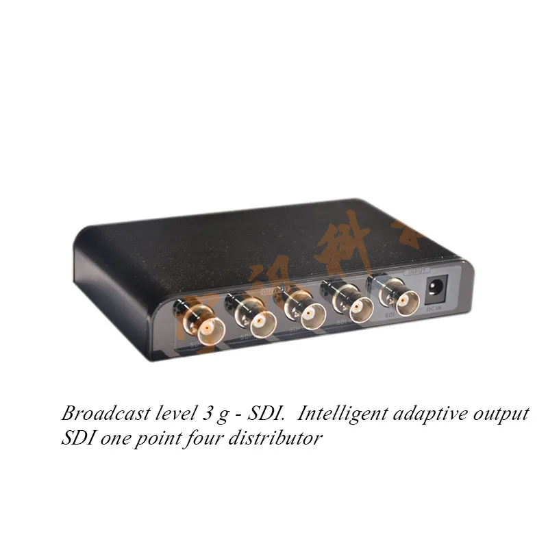 

Broadcast-grade SDI Distributor 1 in 4 Out 1 in 4 Out 1 Minute 4 SD / HD / 3G-SDI LKV614