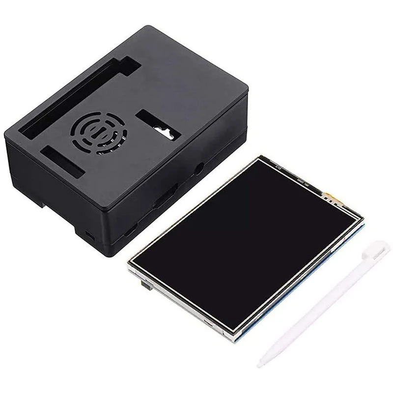 3 5 дюймов светодиодный Пресс Sn для Raspberry Pi 4B ЖК дисплей Дисплей + ручка двойной
