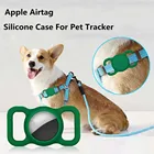 Мягкий силиконовый чехол Airtag для Apple Airtag, защита для GPS-поиска, ошейник для собак и кошек, совместим с Air tag