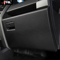 jho faux leather car front passenger side glove box anti kicking mat for ford f150 2015 2020 raptor 2019 2018 gen 2 accessories
