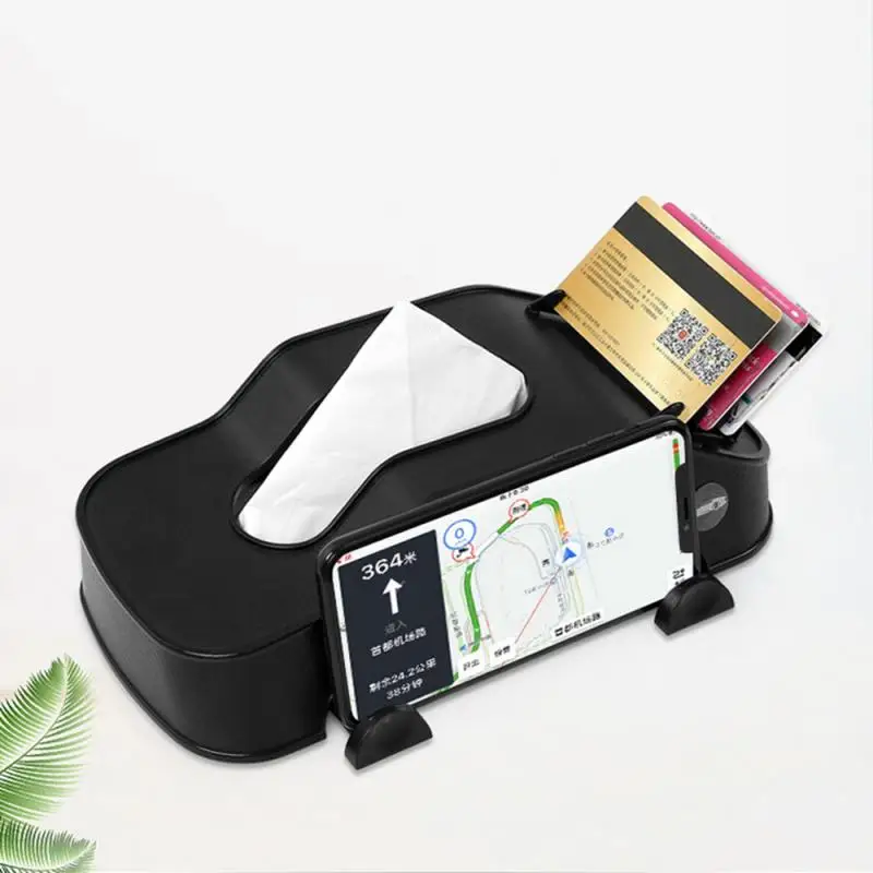 

Multifunction Car Model Tissue Box Phone Holder Cards Clip Storage Box For BMW E36 F30 F10 E30 M X5 Ssangyong Volvo XC90 New