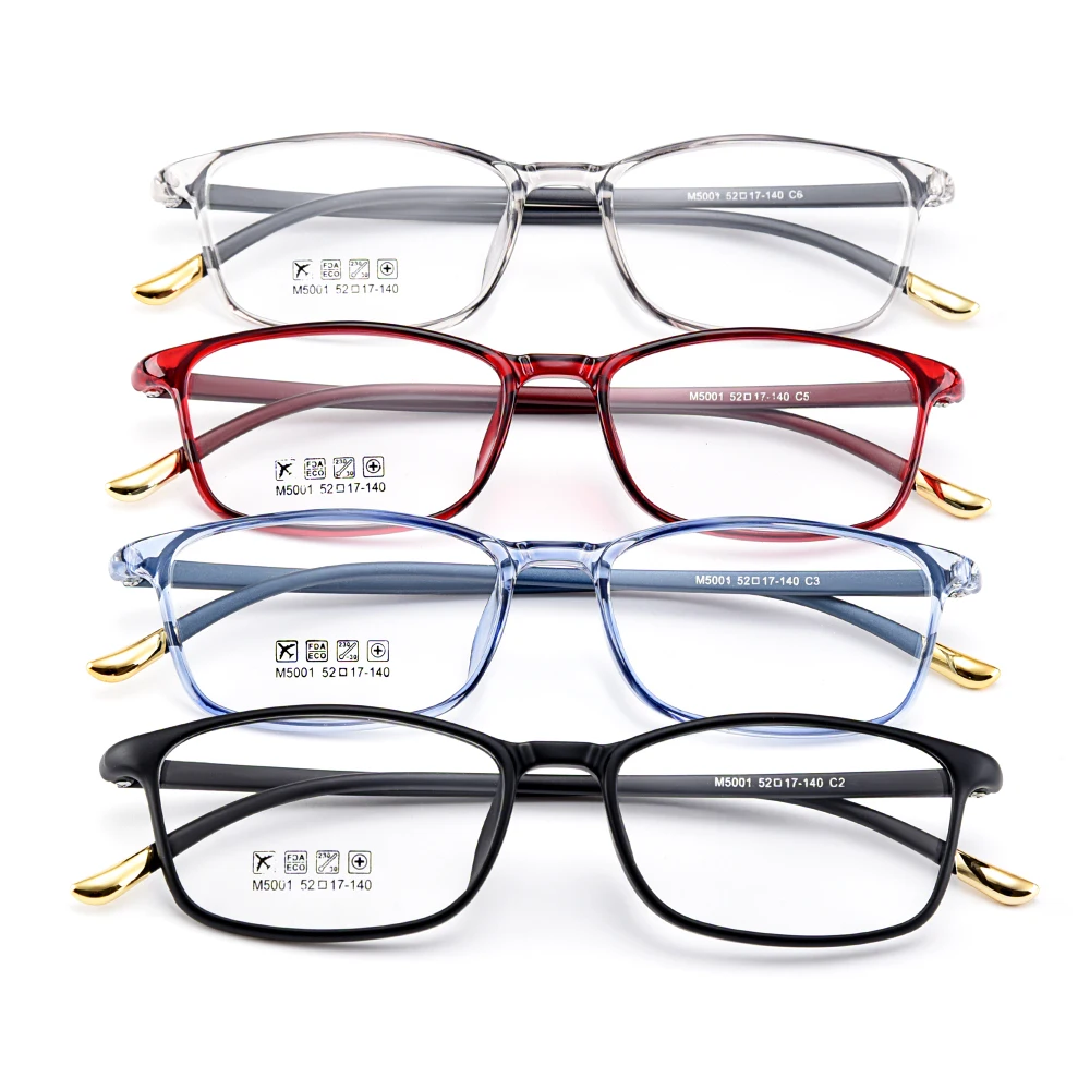 

CICCOLINI Plastic Transparent Women Glasses Frame Ultralight TR90 Myopia Prescription Spectacles Men Frames Flexible Legs MD5001