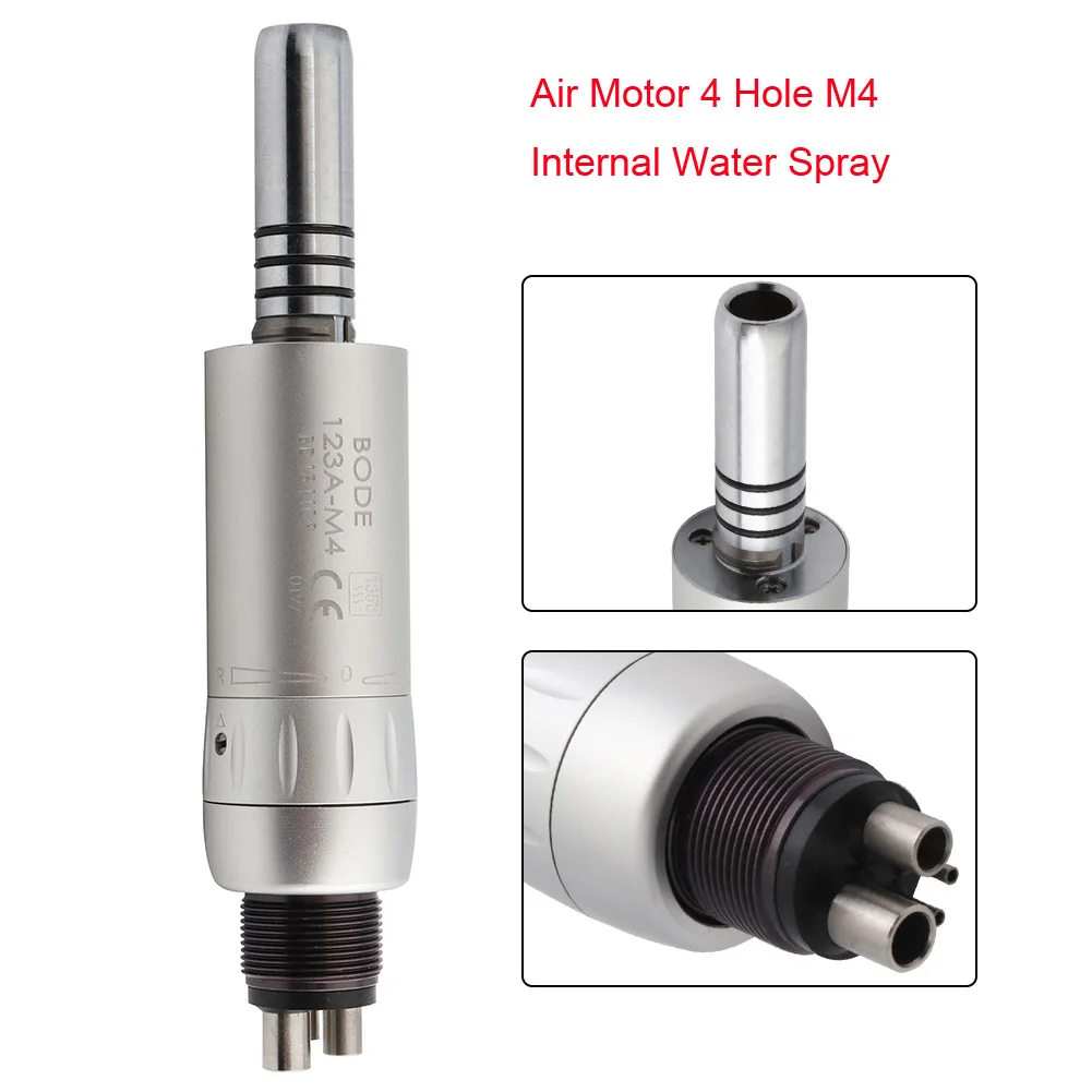 Стоматологический воздушный мотор BODE 4 отверстия M4 низкая скорость внутренний