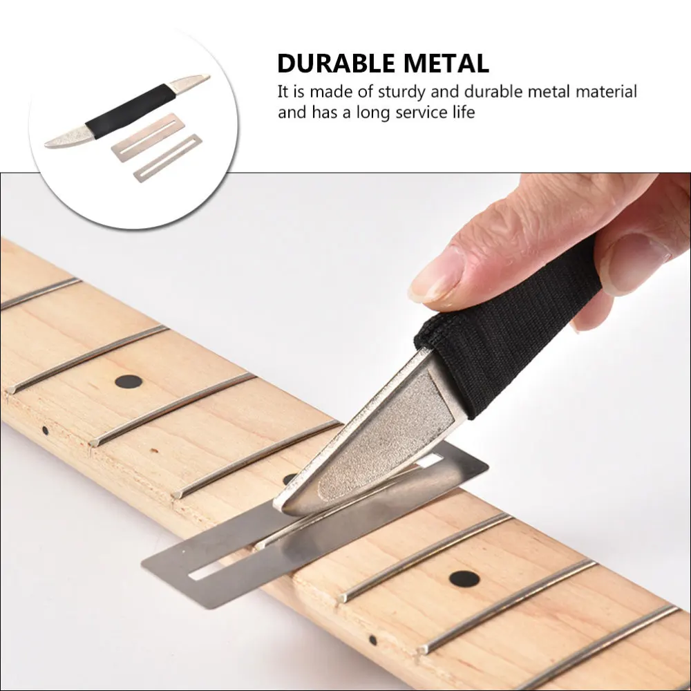 

1 Set Durable Bass Guitar Files Practical Instrument Sanding Polishing Tool