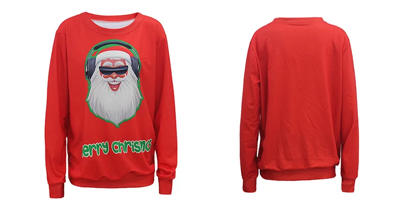 LISCN Christmas Man women Ugly Christmas Sweater Couple Watching Clothing Unisex Lovers for Men Autumn Winter New