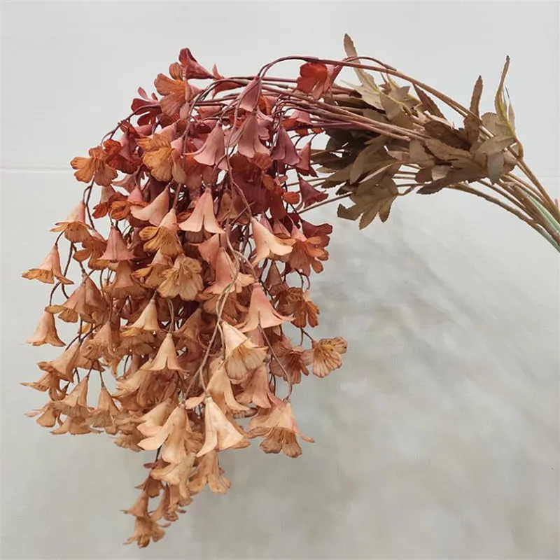 7 шт. искусственные длинные цветки колокольчики (4 стебля/штука) 33 46 дюйма осенние