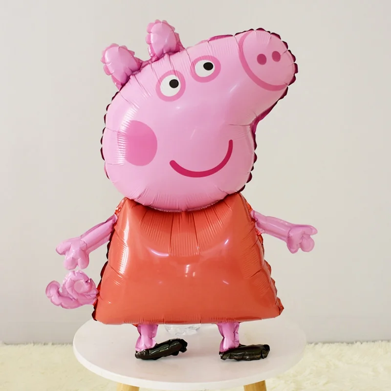 Воздушные шары из фольги Свинка Пеппа подарок на день рождения для девочек и