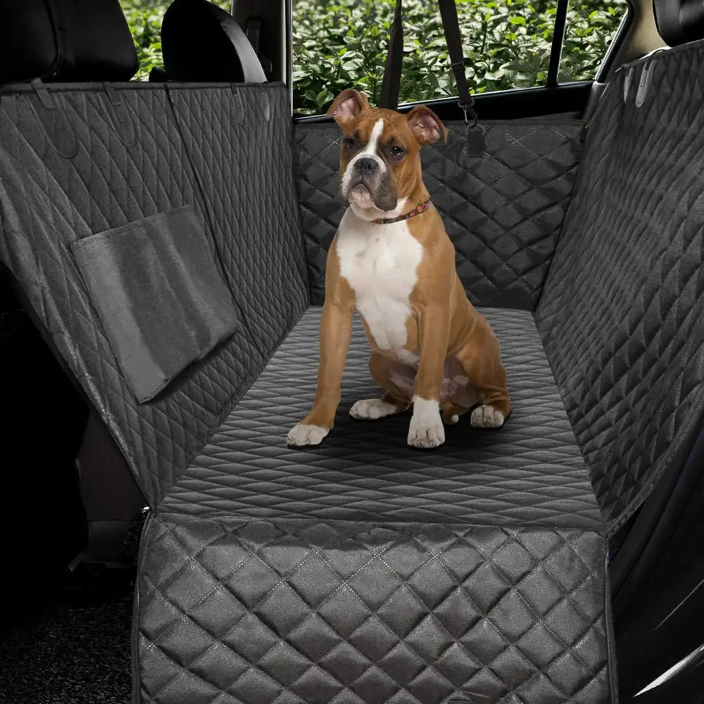 Kaufen Hund Träger Wasserdichte Hinten Zurück Pet Protector Mit Sicherheit Gürtel Transportin Perro Hund Auto Sitz Abdeckung Matten Hängematte