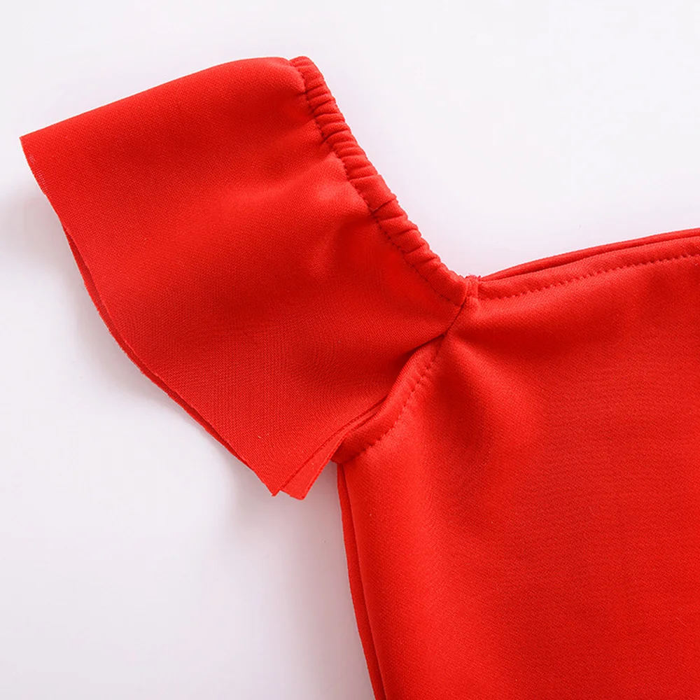 Новое поступление лета 2019 Модный комплект из 2 предметов для маленьких девочек