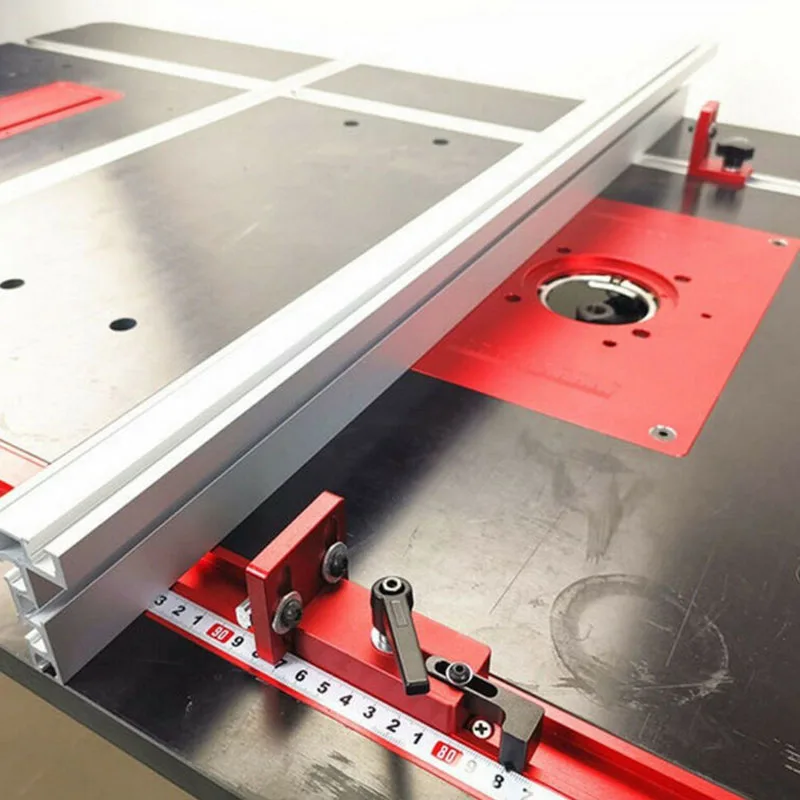 

1x Woodworking Miter Track Stop Chute T-slot Track Accessory Tool 45 Type 600MM