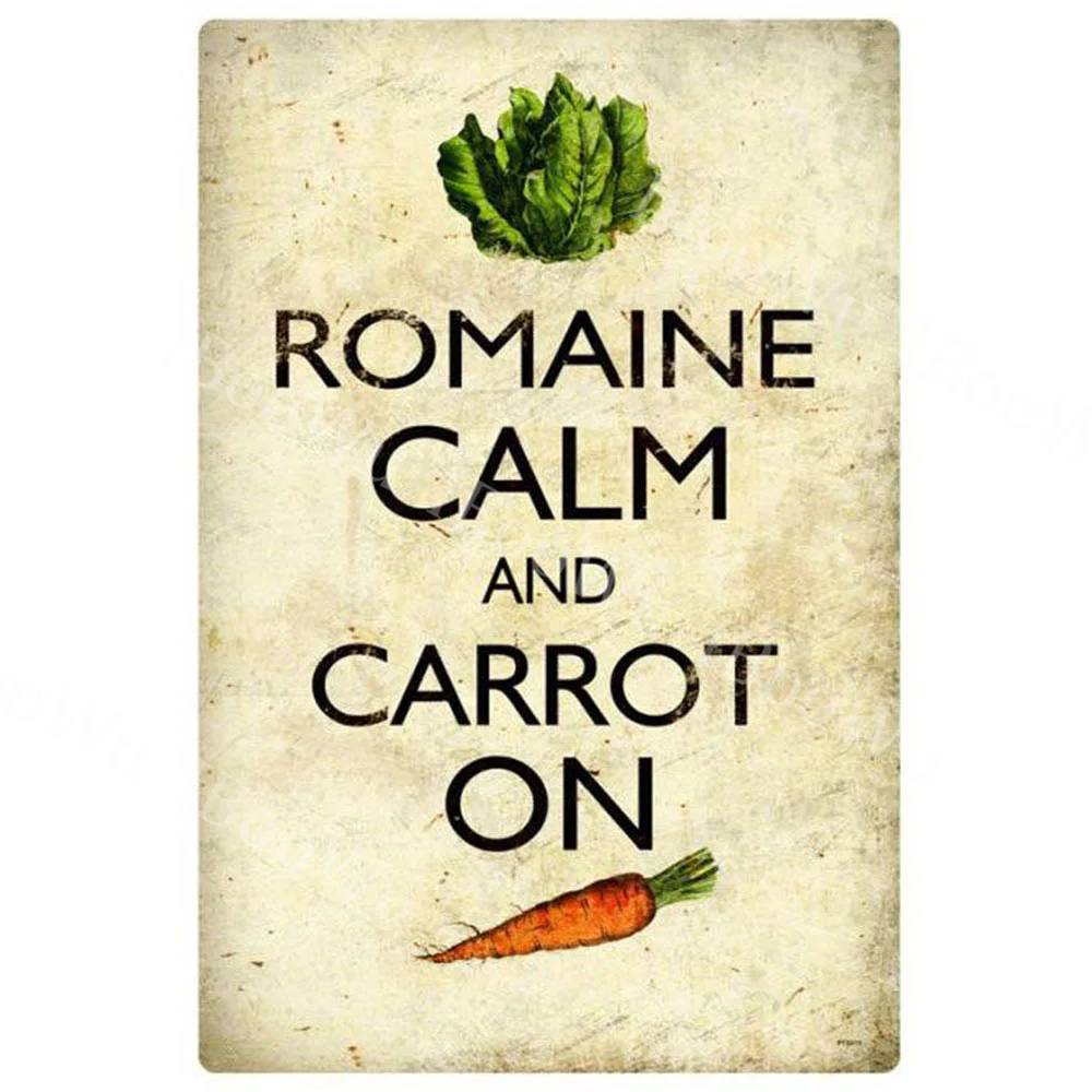 Металлическая Жестяная Табличка с надписью Keep Calm and Carry On для напитков пива кофе