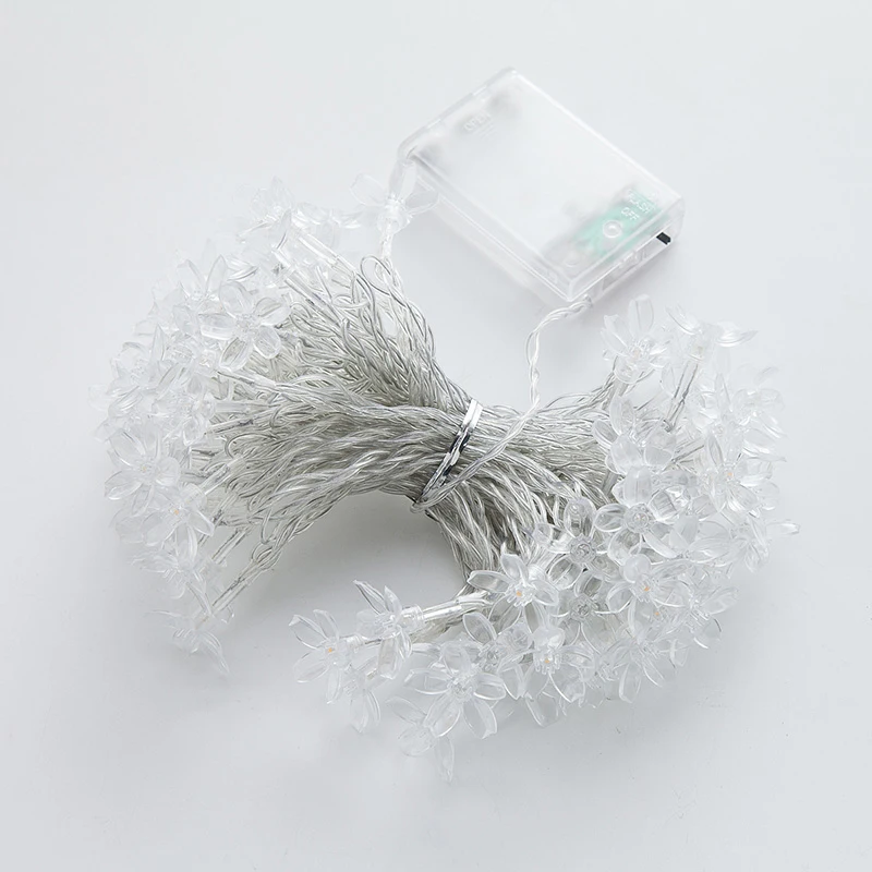 СВЕТОДИОДНАЯ Гирлянда в виде цветка вишни декоративная комнатная гирлянда с