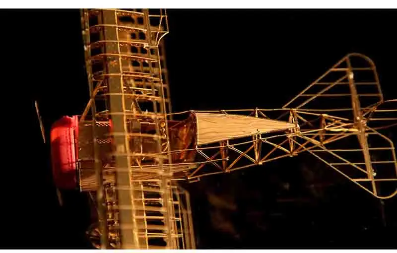 Детская головоломка 3d металлическая головоломка лиса самолет паззл Головоломка Детские развивающие игрушки 3D головоломка металлическая головоломка