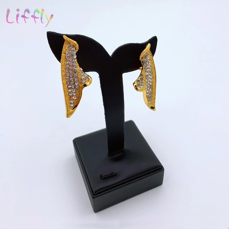 Новый Дубай золотые Ювелирные наборы для женщин Африканский костюм ожерелье