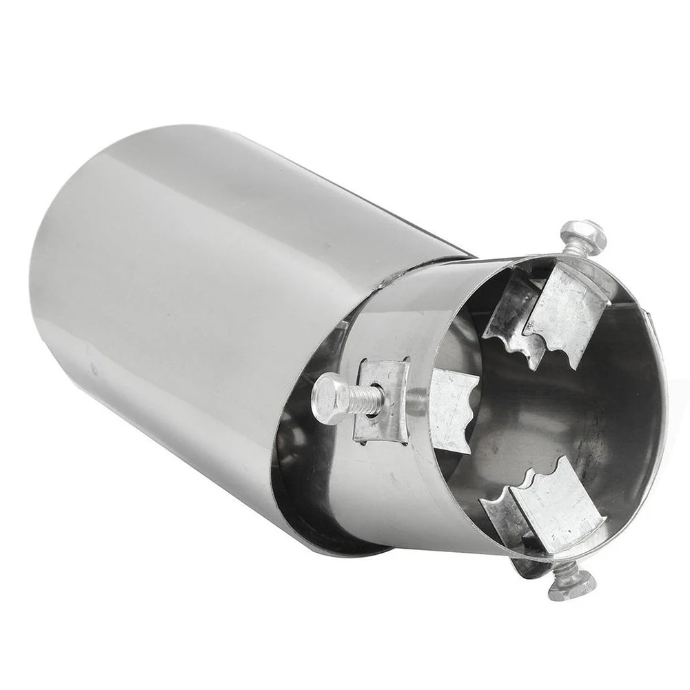 Автомобильная выхлопная труба из нержавеющей стали Универсальная круглая