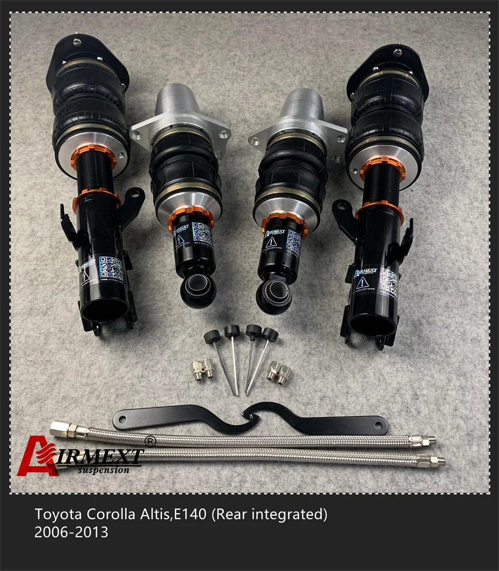 Para TOYOTA corolla altis E140 (2006 ~ 2013)/kit de suspensión neumática AIRMEXT/montaje de resorte de aire coilover/piezas de automóvil/neumático