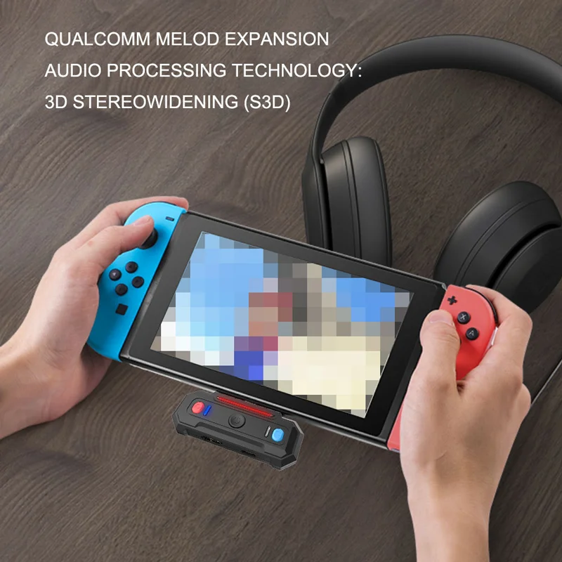 Адаптер Bluetooth Type C для Nintendo Switch Lite беспроводной передатчик с низкой задержкой HDMI
