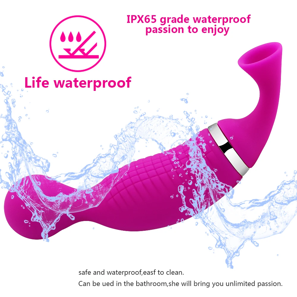 Вибраторы с двойной головкой для сосков и клитора игрушка 12 частотных интимных