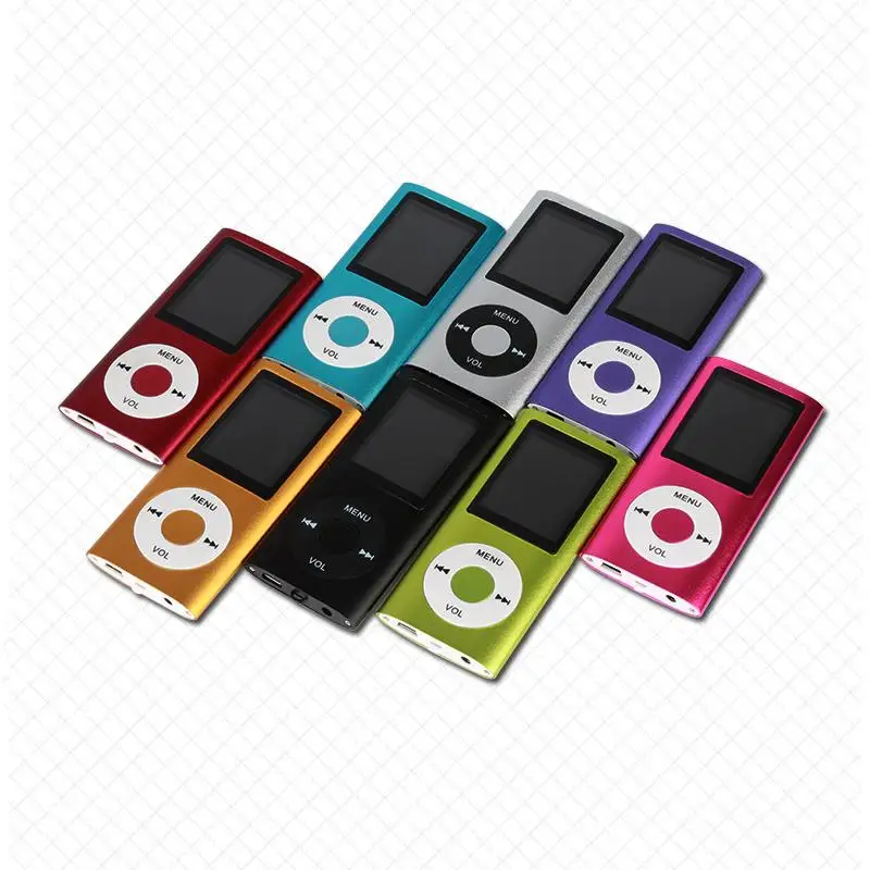 Hifi Mini Mp3 Player Music Sports Walkman with Earphone Fm Radio 1.8 Inch Tft Lcd Screen Support 16gb 32gb 64gb Micro SD TF Card |