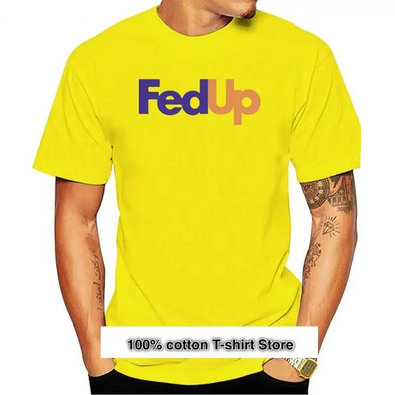 

Camiseta de манга corta para hombre, camiseta divertida с eslogan de humus, camiseta de Fedex Ex, новый подарок