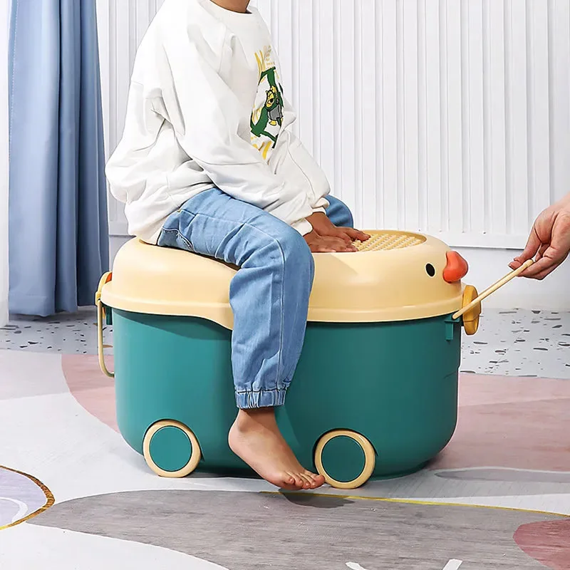 

Children's toy storage box household storage box plastic box baby clothes snack storage box multi-function finishing