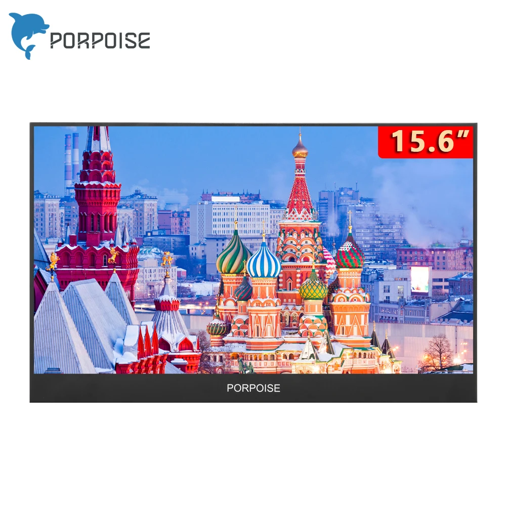 Многофункциональный удобный 15 6 дюймовый IPS 178 ° HDMI портативный дисплей высокой