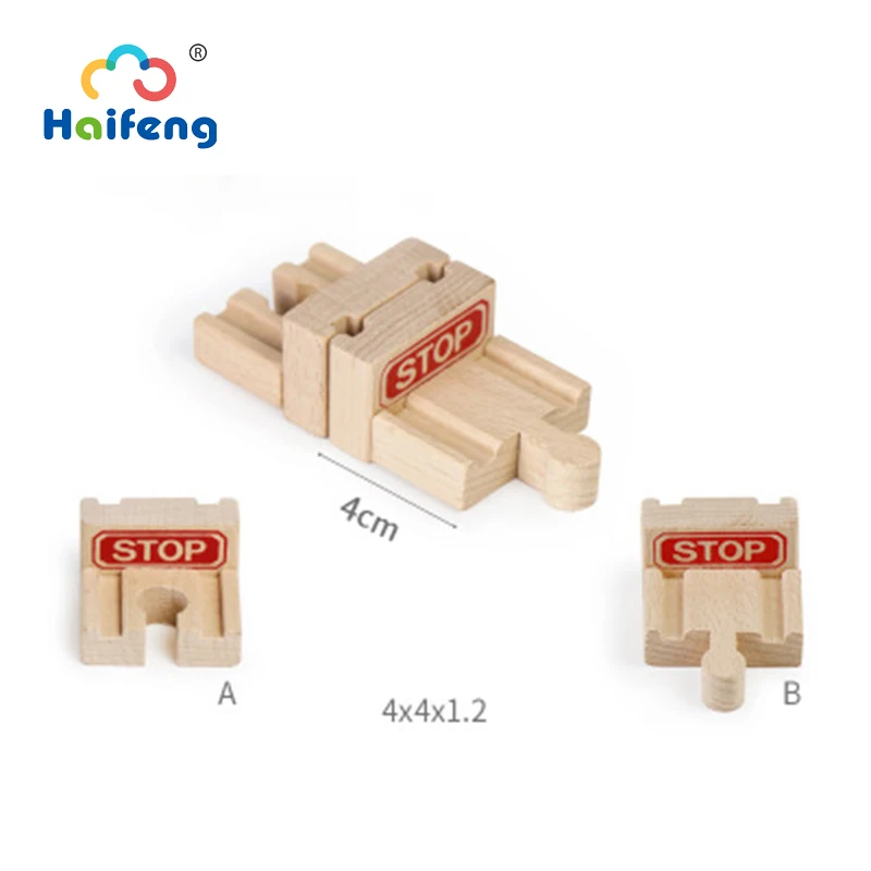 Деревянные железнодорожные аксессуары для поезда стопорный орбитальный