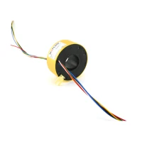 70mmxod158mm 6 wires through bore slip ring china factory electrical packing machine slip rings for packaging machinery