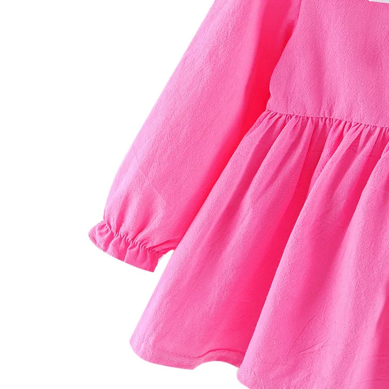 Милое Платье для девочек платья малышей с цветочным узором платье дня рождения