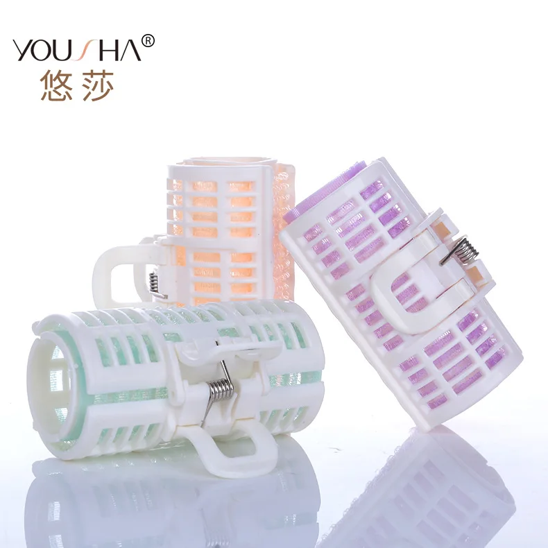 6 шт. пластиковые бигуди для завивки волос на липучке |