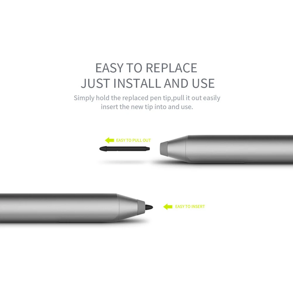 

3PCS/Set Useful Durable Office Refill Practical Pen Tip Craft Stylus Replacement Smooth Screen For Microsoft Surface Pro 4