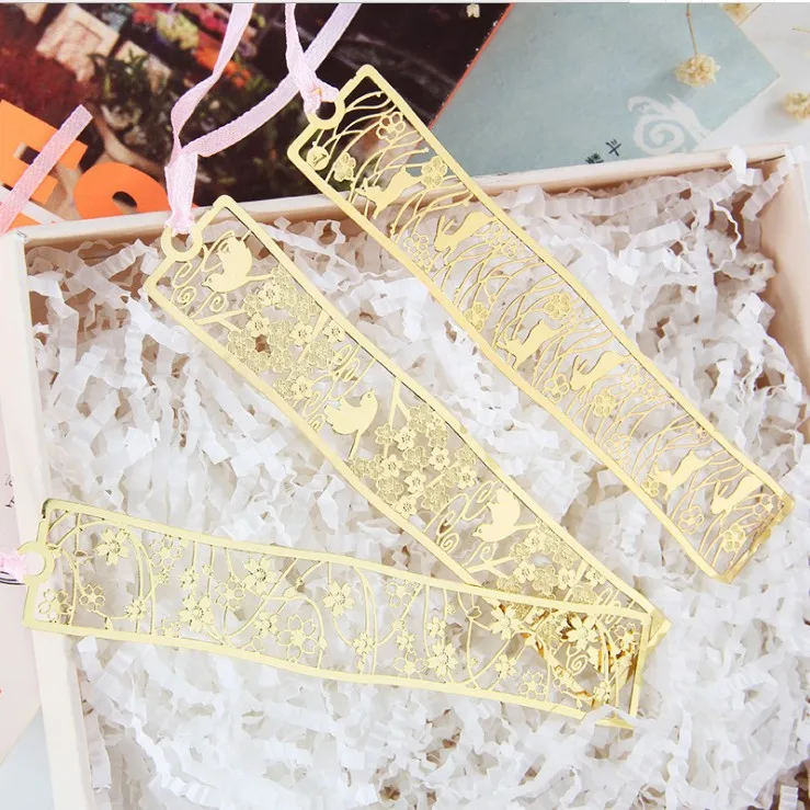 Гравированные металлические закладки с Сакурой цветы вишни Фудзи классический