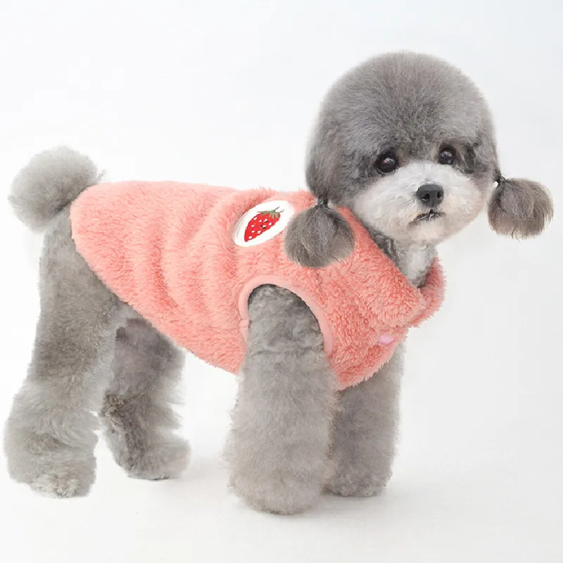 

Soft Warm Dog Vest Coat Winter Cat Chihuahua Clothes Puppy Yorkies Pomeranian Shih Tzu Bichon Poodle Schnauzer Pet Clothing 2021