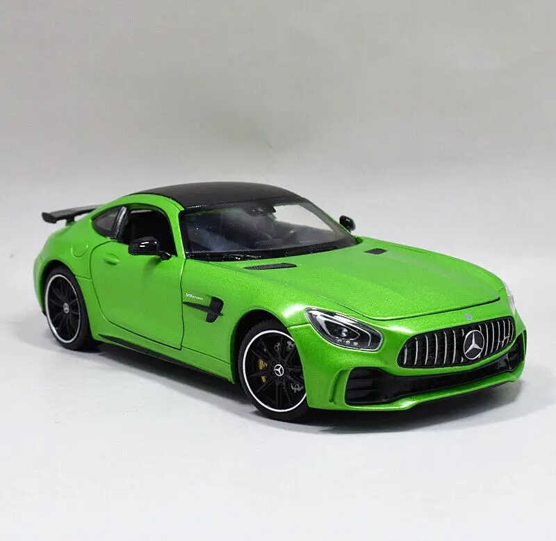 Welly 1:24 Benz AMG GT R GTR Модель литья под давлением гоночный автомобиль Новый в