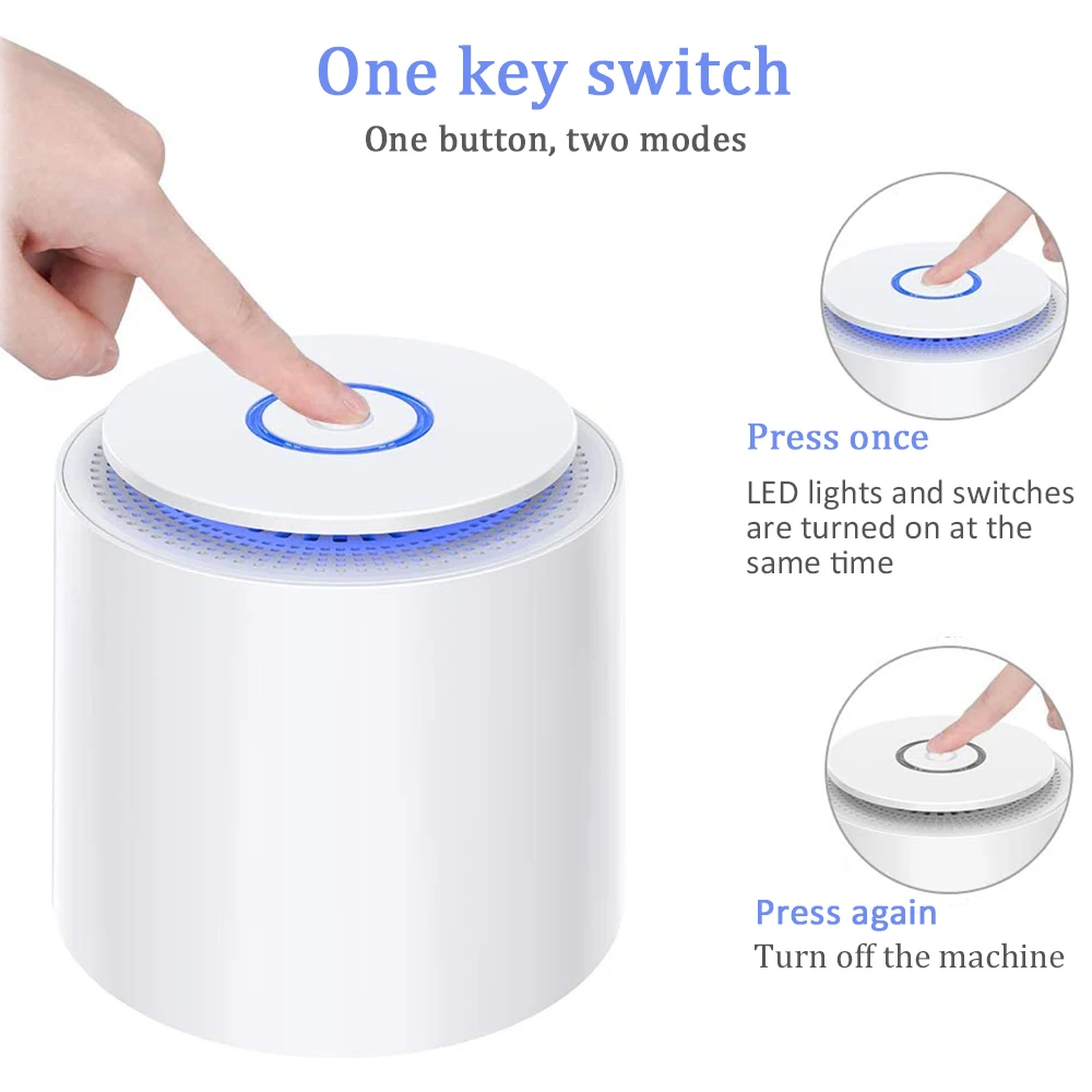 Воздухоочистители Настольный воздушный фильтр Ароматерапия очиститель воздуха