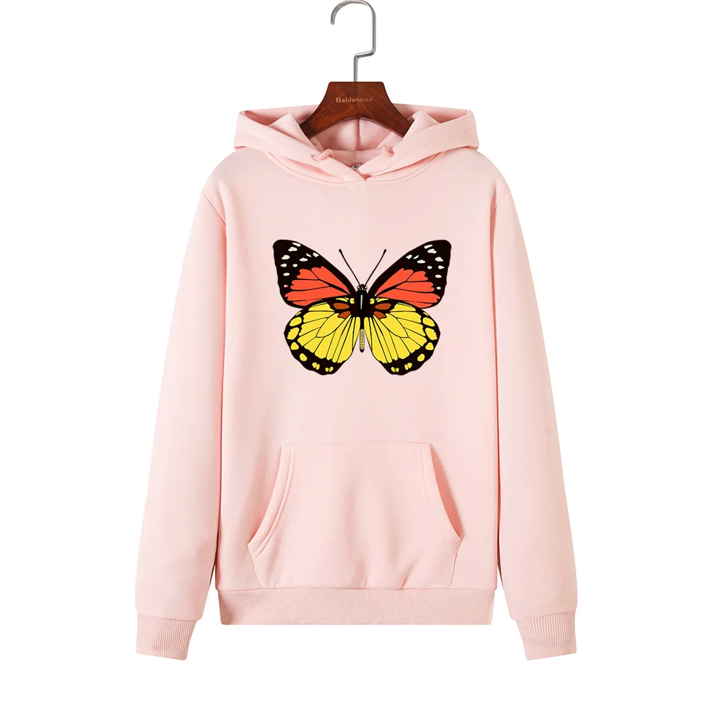 

Мода Harajuku зима 2020, женская Свободная Толстовка в Корейском стиле, осенняя уличная толстовка с цветочным принтом, пуловеры