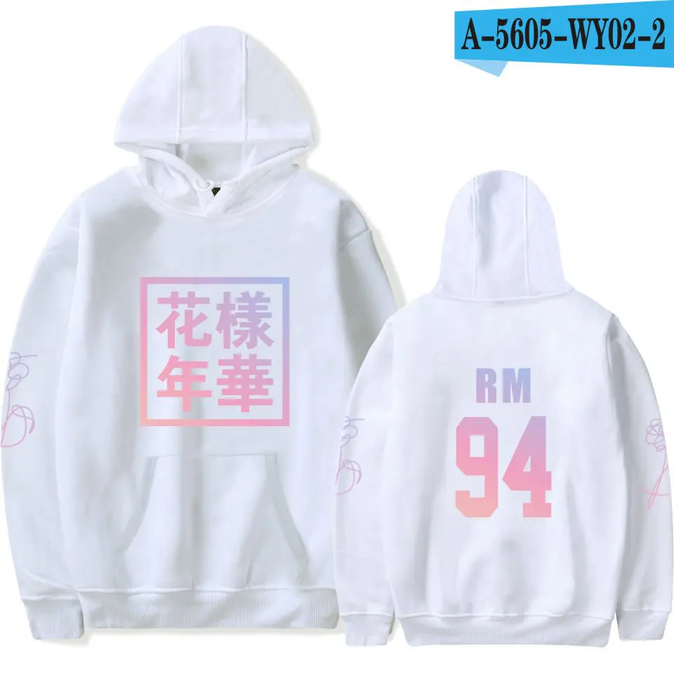White Bangtan мальчики Young Forever унисекс Толстовка JIMIN J-HOPE JUNG KOOK Толстовка suga для женщин фанаты Kpop одежда в стиле хип-хоп - Цвет: White
