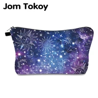 jomtokoy new women constellation printing makeup bags cosmetics pouchs for travel ladies pouch women cosmetic bag
