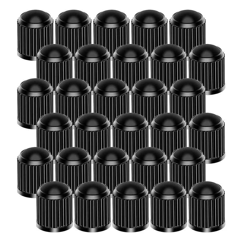 30 шт. Черный Прочный алюминиевый сплав Пылезащитный колпак колеса шина обод для