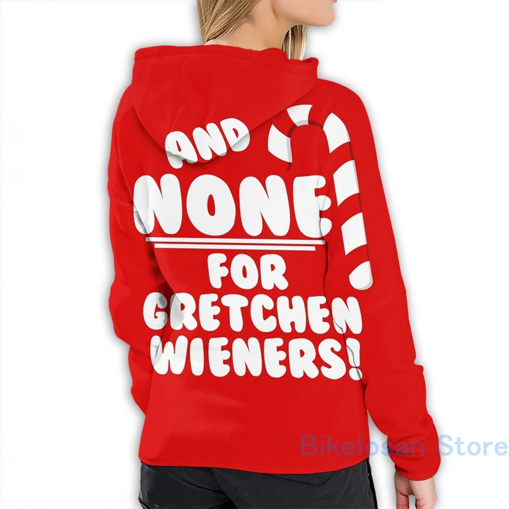 Мужские толстовки свитшоты для женщин забавные и не резаков Gretchen! -Повседневная