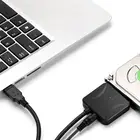 1 шт. Новый Кабель USB 3,0 к SATA 3 переходник Sata к USB Конвертируемые кабели Поддержка 2,5 или 3,5 дюйма внешний адаптер SSD HDD жесткий диск