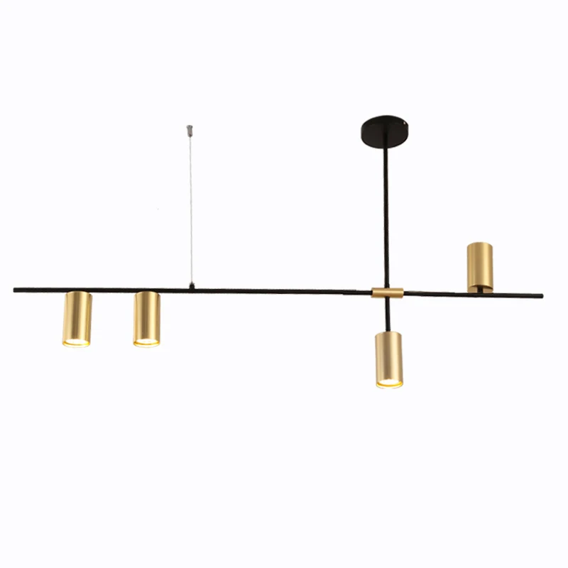 

Modern LED Kitchen Chandelier Black/Golden Decor Lighting Nordic Dining room Island Hanging Lights Restaurant illumination