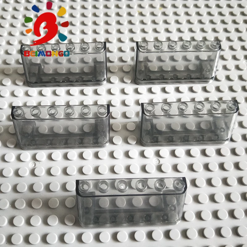 Бесплатная доставка! Строительные блоки BEIMONGO MOC Windscreen 2x6x2 Window 10 шт. детские