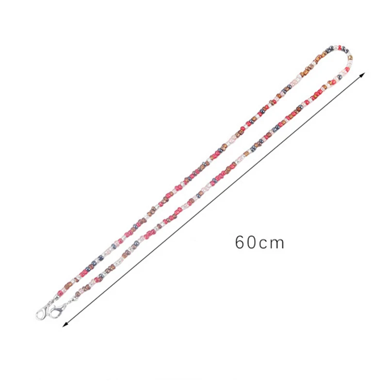 

10 Types Glasses Strap Colorful Beaded Spectacle Lanyard Sunglasses Chain Accessories Glasses Chain Mask Chain Anti-lost