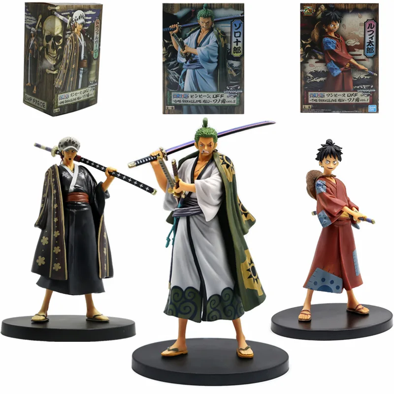 Фигурка ророноа Зоро Аниме D Luffy Trafalgar экшн-фигурка из ПВХ Коллекционная модель